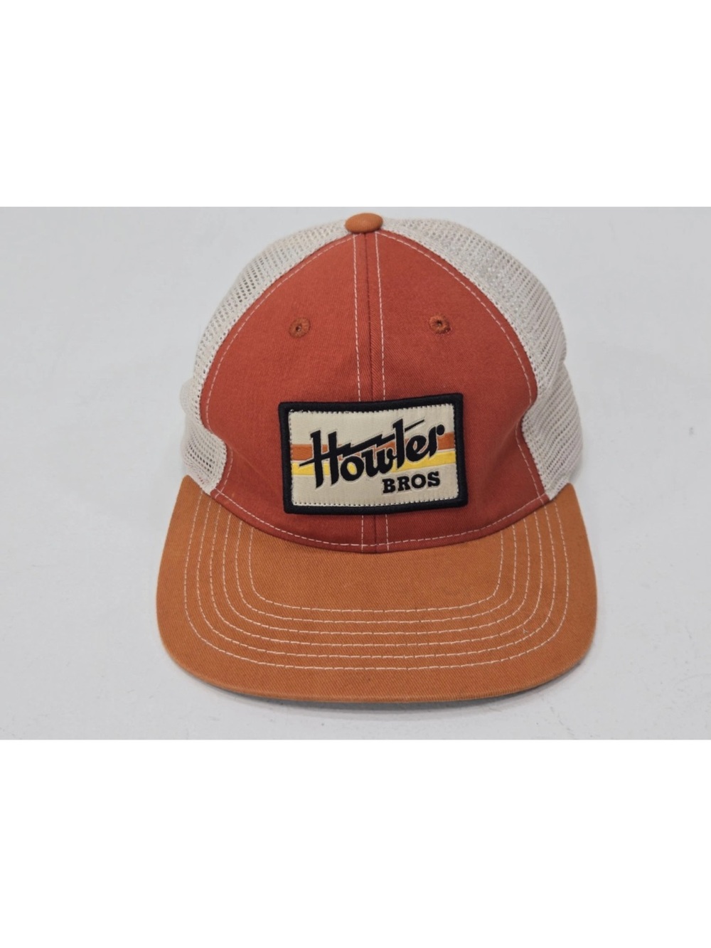 Howler Bros Trucker Cap Adult One Size Orange Adjustable Snapback Baseball Hat